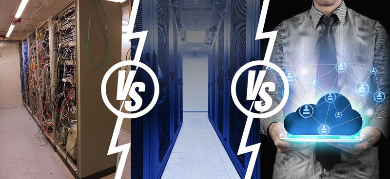 On-Premise vs. Colocation vs. Cloud