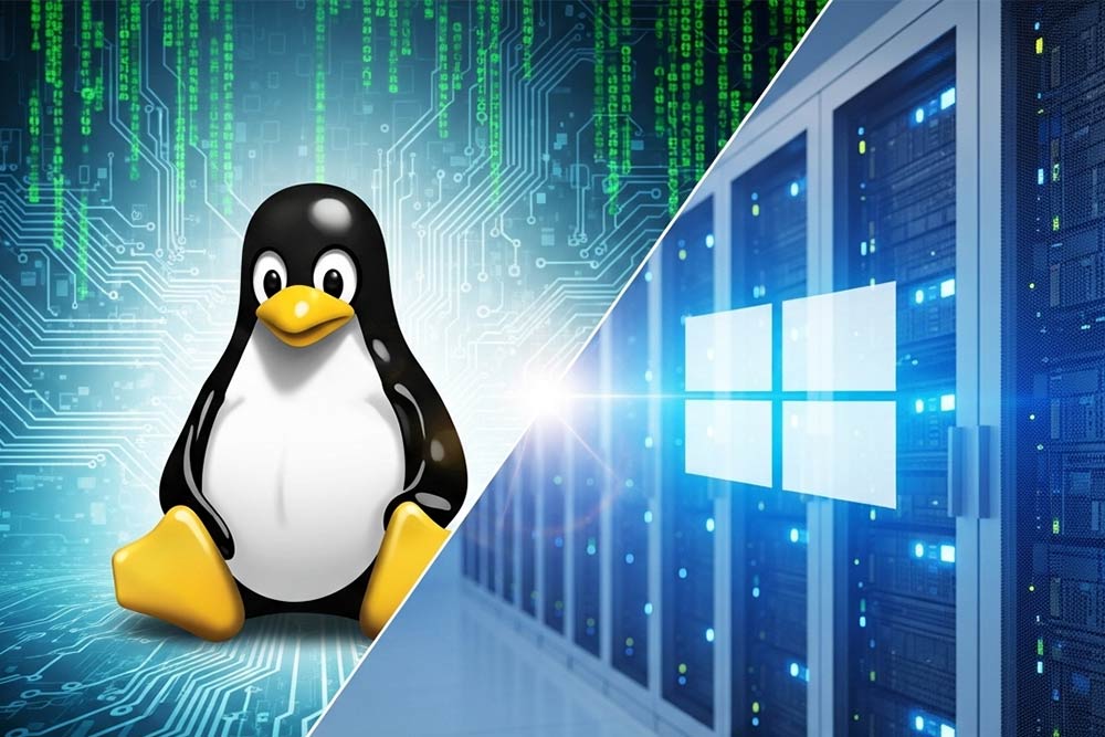 Linux servers vs. Microsoft servers