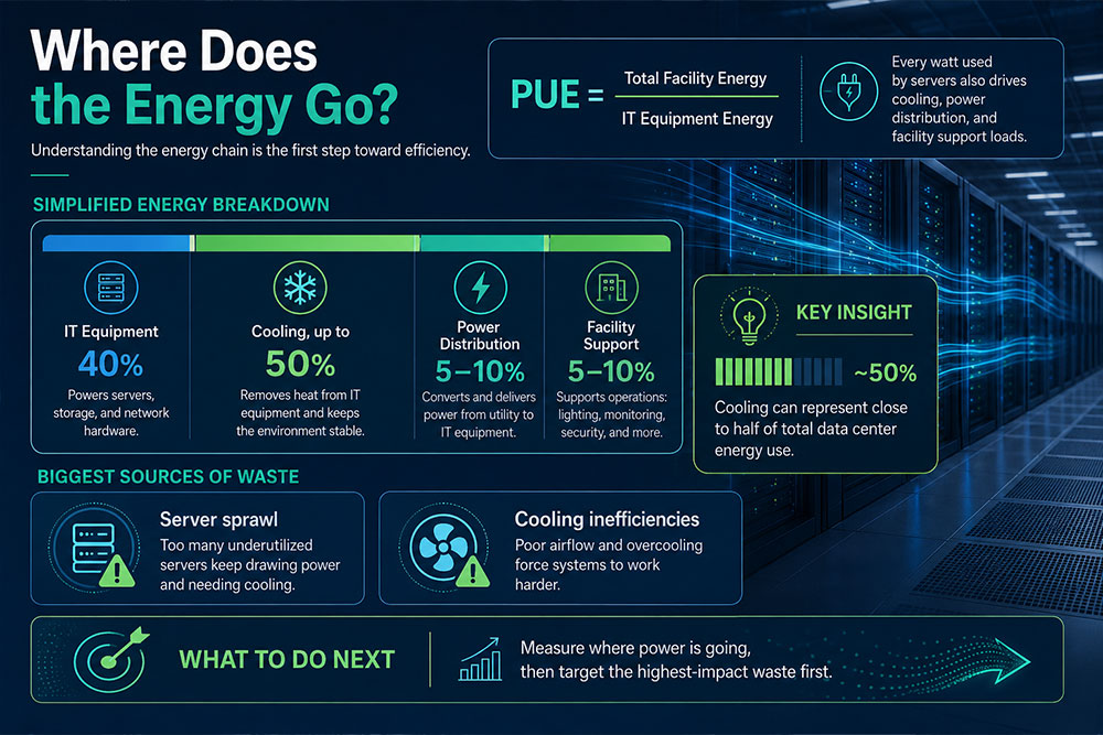 data centers power optimization